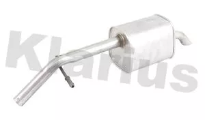 KLARIUS KLARIUS PG865B Rear Muffler Exhaust Silencer Back Box Fits Peugeot 2008 207 208 