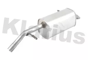 KLARIUS KLARIUS PG867X Rear Muffler Exhaust Silencer Back Box Fits Citroën Peugeot 207 207 Sw C3 Picasso 