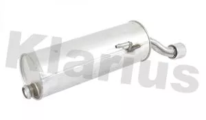 KLARIUS KLARIUS PG896E Rear Muffler Exhaust Silencer Back Box Fits Peugeot 206 