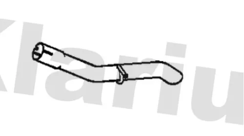 Klarius Rear Exhaust Pipe For Citroën Fiat Peugeot Bipper Bipper Tepee Fiorino N