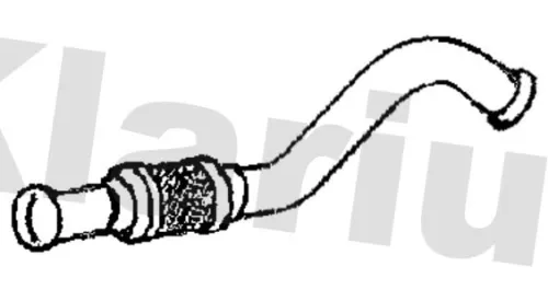 Klarius Front Exhaust Pipe For Citroën Peugeot 3008 308 308 Cc C4 Rcz