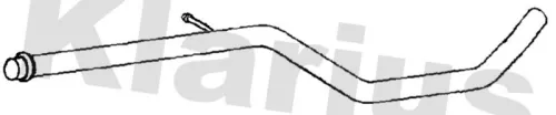 Klarius Centre Exhaust Pipe For Peugeot 308 Sw