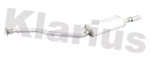 KLARIUS KLARIUS PS10J Rear Muffler Exhaust Silencer Back Box Fits Porsche 924 944 