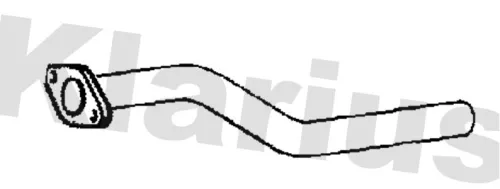 Klarius Front Exhaust Pipe For Mercedes-benz Renault Citan Kangoo Kangoo / Grand