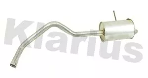 KLARIUS KLARIUS RN1007K Rear Muffler Exhaust Silencer Back Box Fits Mercedes-benz Renault Citan Kangoo Kangoo / Grand Kangoo 