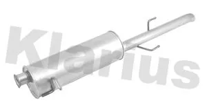 KLARIUS KLARIUS RN1017W Rear Muffler Exhaust Silencer Back Box Fits Nissan Opel Renault Vauxhall Master Movano Nv400 