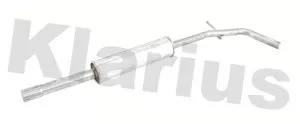 KLARIUS KLARIUS RN1067X Rear Muffler Exhaust Silencer Back Box Fits Dacia Sandero 