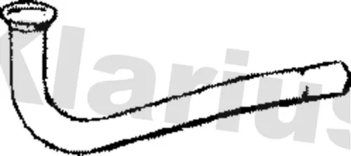 Klarius Centre Exhaust Pipe For Renault Super 5