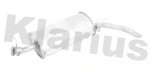 KLARIUS KLARIUS RN499T Rear Muffler Exhaust Silencer Back Box Fits Renault Rapid 