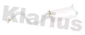 KLARIUS KLARIUS RN654P Rear Muffler Exhaust Silencer Back Box Fits Renault Laguna 