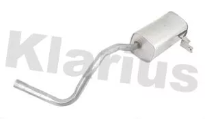 KLARIUS KLARIUS RN835A Rear Muffler Exhaust Silencer Back Box Fits Renault Megane Scénic 