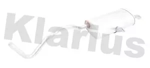 KLARIUS KLARIUS RN839T Rear Muffler Exhaust Silencer Back Box Fits Renault Grand Scénic 