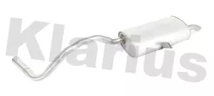 KLARIUS KLARIUS RN842M Rear Muffler Exhaust Silencer Back Box Fits Renault Grand Scénic Scénic 