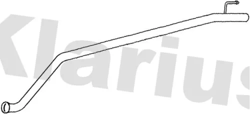 Klarius Centre Exhaust Pipe For Nissan Opel Renault Vauxhall Primastar Trafic Ii