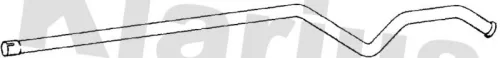 KLARIUS KLARIUS RN927M Klarius Centre Exhaust Pipe For Renault Laguna 