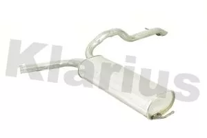 KLARIUS KLARIUS RN942Q Rear Muffler Exhaust Silencer Back Box Fits Renault Vauxhall Trafic Ii Vivaro 