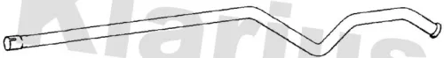 Klarius Centre Exhaust Pipe For Renault Laguna