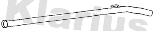 Klarius Centre Exhaust Pipe For Renault Twingo