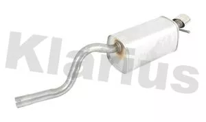 KLARIUS KLARIUS RN978M Rear Muffler Exhaust Silencer Back Box Fits Renault Twingo Wind 