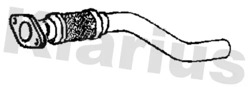 Klarius Front Exhaust Pipe For Renault Grand Scénic Megane Megane Cc Scénic