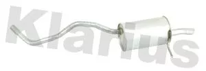 KLARIUS KLARIUS RN999H Rear Muffler Exhaust Silencer Back Box Fits Renault Captur Clio 
