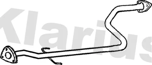 Klarius Centre Exhaust Pipe For Mg Rover 400 45 Mg Zs