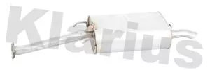 KLARIUS KLARIUS RR321X Rear Muffler Exhaust Silencer Back Box Fits Rover 45 