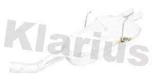 KLARIUS KLARIUS RR331H Rear Muffler Exhaust Silencer Back Box Fits Mg Mg Zt 