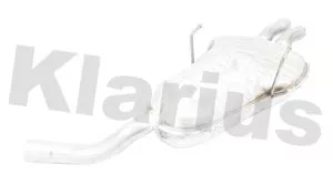 KLARIUS KLARIUS RR365H Rear Muffler Exhaust Silencer Back Box Fits Mg Mg Zt 