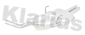 KLARIUS KLARIUS RR366G Rear Muffler Exhaust Silencer Back Box Fits Mg Mg Zt Mg Zt- 