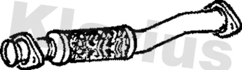 KLARIUS KLARIUS SB116L Klarius Centre Exhaust Pipe For Saab 9-5 