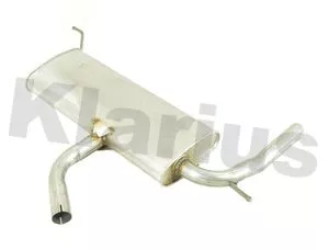 KLARIUS KLARIUS SE160K Rear Muffler Exhaust Silencer Back Box Fits Seat Altea Leon 
