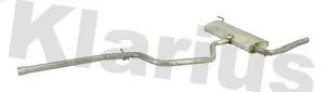 KLARIUS KLARIUS SE171V Rear Muffler Exhaust Silencer Back Box Fits Seat Altea Xl Leon 