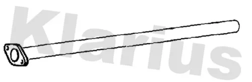 Klarius Centre Exhaust Pipe For Skoda Yeti