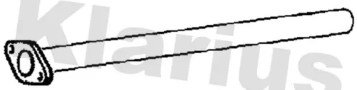 Klarius Centre Exhaust Pipe For Audi Seat Skoda Vw A3 Altea Altea Xl Beetle Golf
