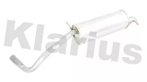 KLARIUS KLARIUS SK31W Rear Muffler Exhaust Silencer Back Box Fits Seat Skoda Cordoba Fabia 