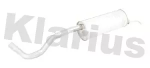 KLARIUS KLARIUS SK82W Rear Muffler Exhaust Silencer Back Box Fits Skoda Roomster 