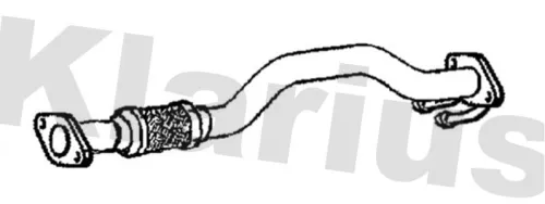 Klarius Front Exhaust Pipe For Audi Seat Skoda Vw A3 Altea Altea Xl Beetle Caddy