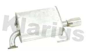 KLARIUS KLARIUS SU116H Rear Muffler Exhaust Silencer Back Box Fits Subaru Legacy Outback 