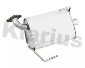 KLARIUS KLARIUS SU119D Rear Muffler Exhaust Silencer Back Box Fits Subaru Forester 