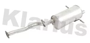 KLARIUS KLARIUS SU70P Rear Muffler Exhaust Silencer Back Box Fits Subaru Forester 