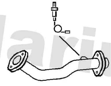 Klarius Centre Exhaust Pipe For Suzuki Wagon R+