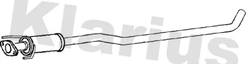 Exhaust Centre Muffler Middle Silencer Fits Suzuki Liana