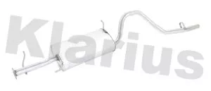 KLARIUS KLARIUS SZ122W Rear Muffler Exhaust Silencer Back Box Fits Suzuki Grand Vitara 