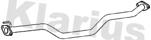 Klarius Centre Exhaust Pipe For Fiat Suzuki Sedici Sx4