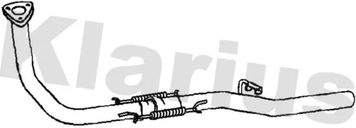 Klarius Front Exhaust Pipe For Lti Tx