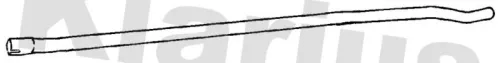Klarius Centre Exhaust Pipe For Triumph Spitfire
