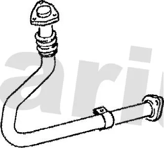 Klarius Front Exhaust Pipe For Toyota Land Cruiser