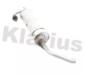 KLARIUS KLARIUS TY461J Rear Muffler Exhaust Silencer Back Box Fits Toyota Rav 4 