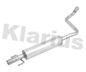 Exhaust Centre Muffler Middle Silencer Fits Toyota Yaris